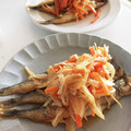 maigono's cooksnap of when they made 〈おかず〉ししゃもの南蛮漬け.