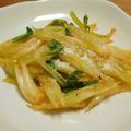 まゆみ母ちゃん's cooksnap of when they made セロリのケチャップ炒め　チーズON♪.