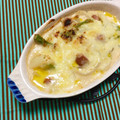 ふたごゆき's cooksnap of when they made 牡蠣とポテトと野菜の和グラタン♪.