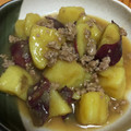 ㌧㌧ナデナデ's cooksnap of when they made ご飯に合う！さつまいものそぼろあんかけ.