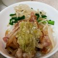 こいけん♪'s cooksnap of when they made ねぎ塩ダレを使って。 ねぎ塩豚丼.