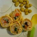はるなつ君's cooksnap of when they made 赤ちゃんにも恵方巻き♪（太巻き）☆離乳食.