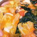 ぱんだ9X6LT1☆'s cooksnap of when they made トマトチーズ鍋.