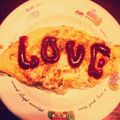 につ♡♡'s cooksnap of when they made 【失敗しない】簡単オムライス.