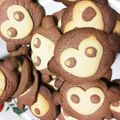 Chika_sck's cooksnap of when they made かわいい♥おさるのクッキー.