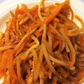 はに333's cooksnap of when they made きんぴらたけのこ.