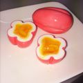 恒さん's cooksnap of when they made お花のゆで卵（紅しょうが風味）お弁当に♪.