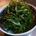 たにたーに's cooksnap of when they made ✩水菜のサラダ✩.