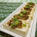 赤い電話's cooksnap of when they made スパイシーな肉のせグリル豆腐.