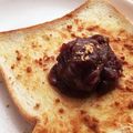 まりーありー's cooksnap of when they made 小豆きな粉トースト.