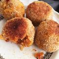 だるましあん's cooksnap of when they made パーティに！お手軽アランチーニ.