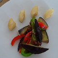 melmarilyn's cooksnap of when they made 揚げ茄子とピーマンの梅ポン酢和え♪.