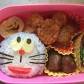 さなあママ's cooksnap of when they made 園児キャラ弁【ドラえもん】+ペコ.