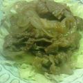 ｋａｍｉｙａｍａ's cooksnap of when they made 六甲牛のしょうが焼き.