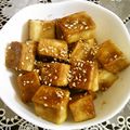 オイゼビウス's cooksnap of when they made カリモチジューシー凍り豆腐の甘辛おつまみ.