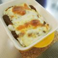 ヒミツ★'s cooksnap of when they made ☆おもちとろ～☆カレーリメイクグラタン☆.