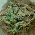 RYのチビママ's cooksnap of when they made かいわれ大根と魚肉ソーセージで簡単.