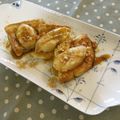 ☆Rokko☆'s cooksnap of when they made バナナのせ黒蜜きな粉のフレンチトースト.