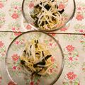 pitachan1's cooksnap of when they made チビも好きd(^-^もやしのごまポン和え.