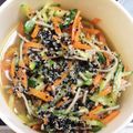 港UV's cooksnap of when they made ♔ぷちぷちキヌア♔胡桃ごまドレ蕎麦サラダ.
