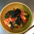 yuna1029's cooksnap of when they made 長芋ときゅうりのキムチあえ.