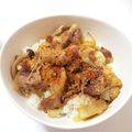 ♡ayn♡'s cooksnap of when they made [一人前]　卵とじ豚丼　.