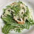 3ys's cooksnap of when they made ＊水菜と竹輪のもりもりサラダ＊.
