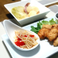 ババガレイ's cooksnap of when they made もやしとプチトマトの和え物.
