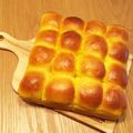 peaaach's cooksnap of when they made ほんのり甘いかぼちゃのちぎりパン♪.