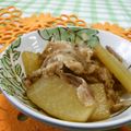 赤い電話's cooksnap of when they made 豚肉と大根のあっさり炒め.