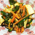 ともちん17's cooksnap of when they made 厚揚げと野菜のピリ辛味噌炒め.