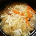 みっちょりんぐ's cooksnap of when they made 白菜と卵と鮭フレーク入りスープ.