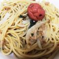 クールバナナ's cooksnap of when they made ツナと大葉の和風パスタ♪.