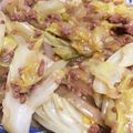 クックゥ！'s cooksnap of when they made キャベツと挽き肉の甘辛炒め.