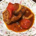 あやたかごはん's cooksnap of when they made 即席煮込み？ハンバーグ.