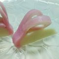 sweet_rose's cooksnap of when they made 簡単飾り切り！カマボコ細工のうさぎ♡.