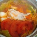 クックKH1IY8☆'s cooksnap of when they made イタリア～ンな豚キムチトマト鍋♪.