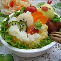yurin777's cooksnap of when they made ☆フルーツタルトなスイーツ弁当☆.