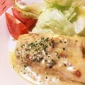 meeeka's cooksnap of when they made メカジキのソテー、塩レモンクリームソース.
