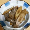 三角バラ's cooksnap of when they made ゴボウとこんにゃくの煮物.