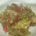 xairx's cooksnap of when they made キャベツとひき肉のたっぷり和風あん^^♪.