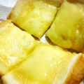 oorirs's cooksnap of when they made メープルチーズトースト.
