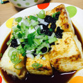 ○・ω・○はむはむ's cooksnap of when they made 簡単!!揚げ出し豆腐.:*♡.