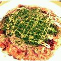 クック漣ちゃん's cooksnap of when they made イカげそたっぷりお好み焼き.