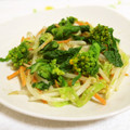 mmameco's cooksnap of when they made 南房総市給食◆菜花のごま和え.