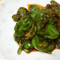 TAO★'s cooksnap of when they made 苦くない！大量消費〜ピーマンの甘辛炒め.