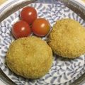 くりぃむ・ぱふ's cooksnap of when they made プロが教えるジューシーメンチカツ.