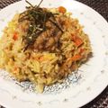 ＊marble＊'s cooksnap of when they made 納豆入り♪チャーハン風★チーズそばめし.