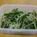 クックX6U3LJ☆'s cooksnap of when they made おいしい大根の葉ともやしのナムル.
