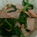unauna72's cooksnap of when they made お弁当に♪ほうれん草とハムのマヨ炒め.